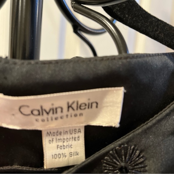 Calvin Klein Collection Black Sleeveless Dress Size 12 - Picture 4 of 9